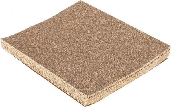 Value Collection - 40 Grit, Aluminum Oxide Sanding Sheet - 11" Long x 9" Wide, Coarse Grade, D Weighted Paper Backing - Exact Tool & Supply