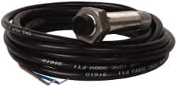 Eaton Cutler-Hammer - NPN, 4mm Detection, Cylinder Unshielded, Inductive Proximity Sensor - 2 Wires, IP67, 20 to 250 VAC, M12x1 Thread, 2.87 Inch Long - Exact Tool & Supply