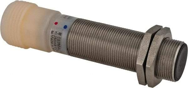 Eaton Cutler-Hammer - NPN, 5mm Detection, Cylinder Shielded, Inductive Proximity Sensor - 2 Wires, IP67, 20 to 250 VAC, M18x1 Thread, 2.54 Inch Long - Exact Tool & Supply