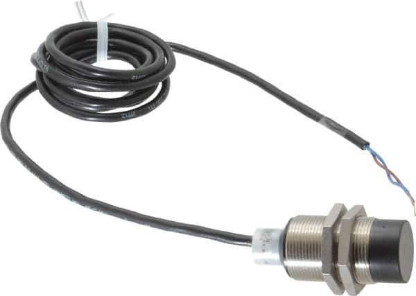 Eaton Cutler-Hammer - NPN, 15mm Detection, Cylinder Unshielded, Inductive Proximity Sensor - 2 Wires, IP67, 20 to 250 VAC, M30x1 Thread, 2.73 Inch Long - Exact Tool & Supply