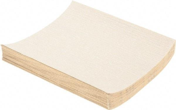 Value Collection - 180 Grit, Aluminum Oxide Sanding Sheet - 11" Long x 9" Wide, Very Fine Grade, A Weighted Paper Backing - Exact Tool & Supply