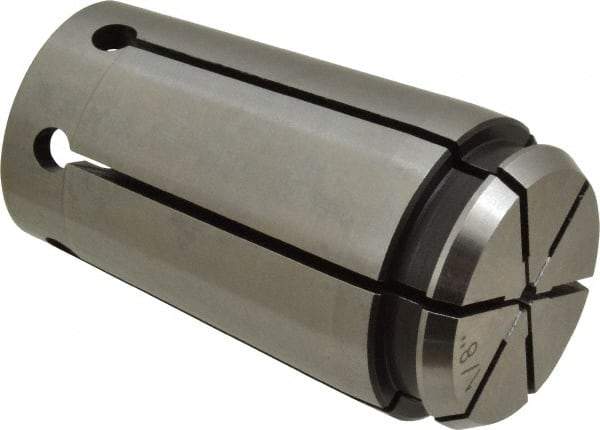Accupro - TG/PG 100 1/8" Standard Single Angle Collet - 0.02mm TIR, 60.14mm OAL, 34.26mm Overall Diam - Exact Tool & Supply