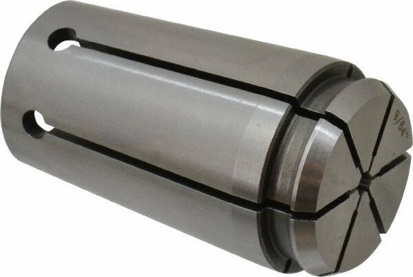Accupro - TG/PG 100 9/64" Standard Single Angle Collet - 0.02mm TIR, 60.14mm OAL, 34.26mm Overall Diam - Exact Tool & Supply