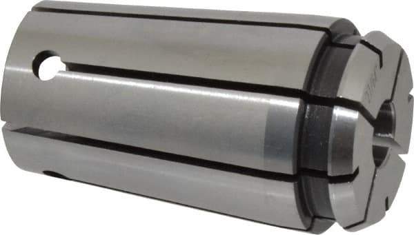 Accupro - TG/PG 100 27/64" Standard Single Angle Collet - 0.02mm TIR, 60.14mm OAL, 34.26mm Overall Diam - Exact Tool & Supply