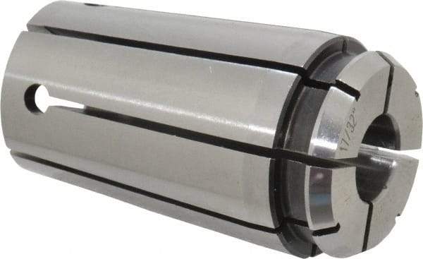 Accupro - TG/PG 100 17/32" Standard Single Angle Collet - 0.02mm TIR, 60.14mm OAL, 34.26mm Overall Diam - Exact Tool & Supply