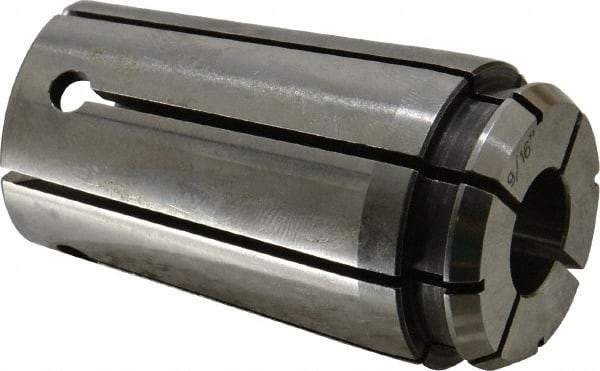 Accupro - TG/PG 100 9/16" Standard Single Angle Collet - 0.02mm TIR, 60.14mm OAL, 34.26mm Overall Diam - Exact Tool & Supply