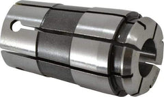 Accupro - TG/PG 100 39/64" Standard Single Angle Collet - 0.02mm TIR, 60.14mm OAL, 34.26mm Overall Diam - Exact Tool & Supply