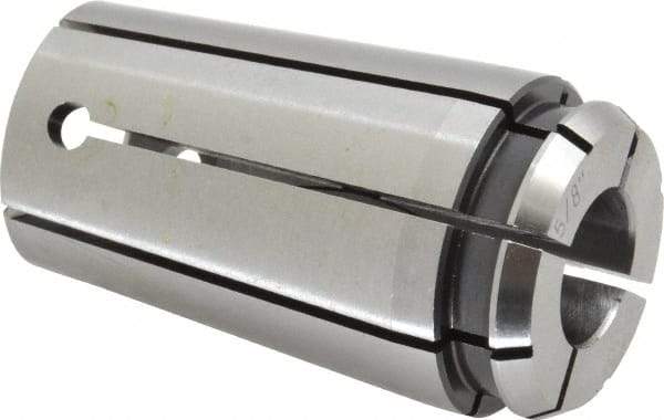 Accupro - TG/PG 100 5/8" Standard Single Angle Collet - 0.02mm TIR, 60.14mm OAL, 34.26mm Overall Diam - Exact Tool & Supply