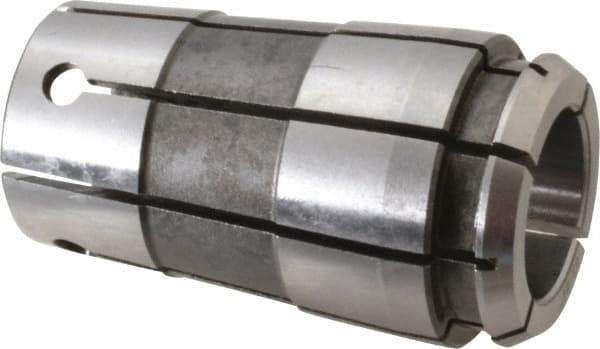 Accupro - TG/PG 100 53/64" Standard Single Angle Collet - 0.02mm TIR, 60.14mm OAL, 34.26mm Overall Diam - Exact Tool & Supply