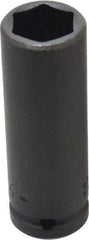 Proto - 3/4" Drive 15/16" Deep Thin Wall Impact Socket - 6 Points, 4" OAL - Exact Tool & Supply