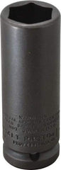 Proto - 3/4" Drive 1" Deep Thin Wall Impact Socket - 6 Points, 4" OAL - Exact Tool & Supply