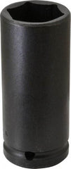 Proto - 3/4" Drive 1-1/4" Deep Thin Wall Impact Socket - 6 Points, 4" OAL - Exact Tool & Supply