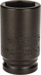 Proto - 3/4" Drive 1-3/8" Deep Thin Wall Impact Socket - Exact Tool & Supply