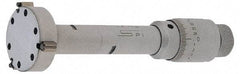 SPI - 8 to 10mm, 50mm Gage Depth, Mechanical Inside Hole Micrometer - 0.001mm Graduation, 0.002mm Accuracy, Ratchet Stop Thimble - Exact Tool & Supply