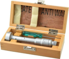 SPI - 1.4 to 1.6", 3.15" Gage Depth, Mechanical Inside Hole Micrometer - 0.0002" Graduation, 0.0002" Accuracy, Ratchet Stop Thimble - Exact Tool & Supply