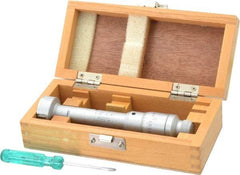 SPI - 1.2 to 1.4", 3.15" Gage Depth, Mechanical Inside Hole Micrometer - 0.0002" Graduation, 0.0002" Accuracy, Ratchet Stop Thimble - Exact Tool & Supply