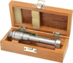 SPI - 1 to 1.2", 3.15" Gage Depth, Mechanical Inside Hole Micrometer - 0.0002" Graduation, 0.0002" Accuracy, Ratchet Stop Thimble - Exact Tool & Supply