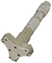 SPI - 225 to 250mm, 140mm Gage Depth, Mechanical Inside Hole Micrometer - 0.001mm Graduation, 0.002mm Accuracy, Ratchet Stop Thimble - Exact Tool & Supply