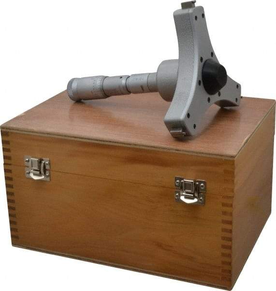 SPI - 7 to 8", 5.51" Gage Depth, Mechanical Inside Hole Micrometer - 0.0002" Graduation, 0.0008" Accuracy, Ratchet Stop Thimble - Exact Tool & Supply