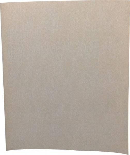 Value Collection - 320 Grit, Aluminum Oxide Sanding Sheet - 11" Long x 9" Wide, Extra Fine Grade, A Weighted Paper Backing - Exact Tool & Supply