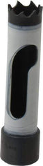 Lenox - 9/16" Diam, 1-1/2" Cutting Depth, Hole Saw - Bi-Metal Saw, Toothed Edge - Exact Tool & Supply
