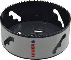 Lenox - 5" Diam, 1-1/2" Cutting Depth, Hole Saw - Bi-Metal Saw, Toothed Edge - Exact Tool & Supply