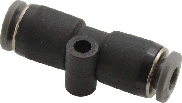 Norgren - 5/32" Tube OD, Brass Push-to-Connect Tube Union - Tube to Tube Connection, 150 Max psi, Nitrile O-Ring, 0 to 175°F Working Temp - Exact Tool & Supply