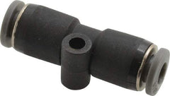 Norgren - 5/32" Tube OD, Brass Push-to-Connect Tube Union - Tube to Tube Connection, 150 Max psi, Nitrile O-Ring, 0 to 175°F Working Temp - Exact Tool & Supply