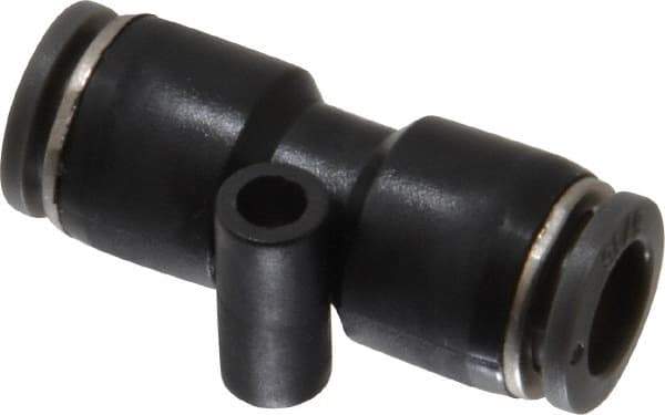 Norgren - 5/16" Tube OD, Brass Push-to-Connect Tube Union - Tube to Tube Connection, 150 Max psi, Nitrile O-Ring, 0 to 175°F Working Temp - Exact Tool & Supply