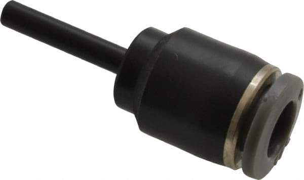 Norgren - 1/4" Tube OD, Brass Push-to-Connect Tube Straight Stem - Tube to Stem Connection, 150 Max psi, Nitrile O-Ring, 0 to 175°F Working Temp - Exact Tool & Supply