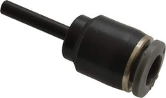 Norgren - 1/4" Tube OD, Brass Push-to-Connect Tube Straight Stem - Tube to Stem Connection, 150 Max psi, Nitrile O-Ring, 0 to 175°F Working Temp - Exact Tool & Supply
