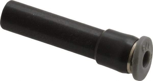Norgren - 1/8" Tube OD, Brass Push-to-Connect Tube Straight Stem - Tube to Stem Connection, 150 Max psi, Nitrile O-Ring, 0 to 175°F Working Temp - Exact Tool & Supply