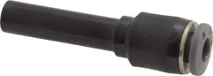 Norgren - 5/32" Tube OD, Brass Push-to-Connect Tube Straight Stem - Tube to Stem Connection, 150 Max psi, Nitrile O-Ring, 0 to 175°F Working Temp - Exact Tool & Supply
