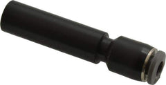 Norgren - 5/32" Tube OD, Brass Push-to-Connect Tube Straight Stem - Tube to Stem Connection, 150 Max psi, Nitrile O-Ring, 0 to 175°F Working Temp - Exact Tool & Supply
