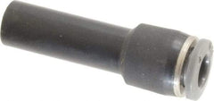 Norgren - 1/4" Tube OD, Brass Push-to-Connect Tube Straight Stem - Tube to Stem Connection, 150 Max psi, Nitrile O-Ring, 0 to 175°F Working Temp - Exact Tool & Supply