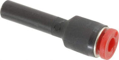 Norgren - 4mm Tube OD, Brass Push-to-Connect Tube Straight Stem - Tube to Stem Connection, 150 Max psi, Nitrile O-Ring, 0 to 175°F Working Temp - Exact Tool & Supply