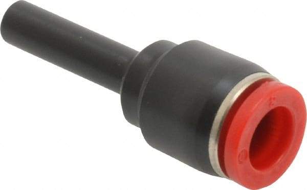 Norgren - 8mm Tube OD, Brass Push-to-Connect Tube Straight Stem - Tube to Stem Connection, 150 Max psi, Nitrile O-Ring, 0 to 175°F Working Temp - Exact Tool & Supply