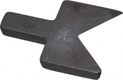 Noga - L3 Bi-Directional High Speed Steel Deburring Swivel Blade - Round Blade Cross Section, Use on Sheet Surfaces, Reversible - Exact Tool & Supply