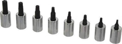 Proto - 8 Piece 3/8" Drive Torx Bit Socket Set - T15 to T50 Torx - Exact Tool & Supply