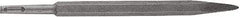 DeWALT - 10" OAL, Moil Point Chisel - SDS Plus Drive, SDS Plus Shank, Steel - Exact Tool & Supply