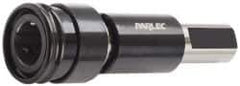 Parlec - 1-1/2" Straight Shank Diam Tension & Compression Tapping Chuck - #6 to 1-5/8" Tap Capacity, 5-1/4" Projection - Exact Tool & Supply