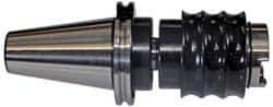 Parlec - CAT40 Taper Shank Tension & Compression Tapping Chuck - 5/16 to 7/8" Tap Capacity, 5.06" Projection - Exact Tool & Supply