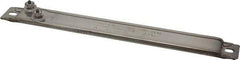 Value Collection - 14" OAL, 120 Volt, Offset Terminal, Stainless Steel High Density Strip Finned Heater - 500 Watt, 14 Watts per Sq In - Exact Tool & Supply
