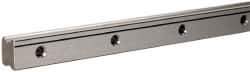 THK - 1,240mm OAL x 20mm Overall Width x 17mm Overall Height SHS Rail - 60mm Between Holes, 6 x 9-1/2 x 8-1/2mm Hole Size - Exact Tool & Supply