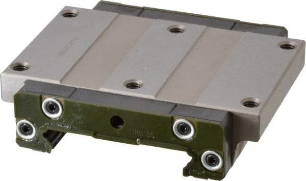 THK - 107mm L x 120mm W x 31mm H, 60mm Transverse Hole Spcg, 107mm Lateral Hole Spcg, 4 Way HRW Block - 25.5mm Overhang, 27.2 Kn Dynamic Capacity, M8x6.8 Hole, 45.9 kn Static Load Rating, 35" High Assembly - Exact Tool & Supply