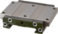 THK - 107mm L x 120mm W x 31mm H, 60mm Transverse Hole Spcg, 107mm Lateral Hole Spcg, 4 Way HRW Block - 25.5mm Overhang, 27.2 Kn Dynamic Capacity, M8x6.8 Hole, 45.9 kn Static Load Rating, 35" High Assembly - Exact Tool & Supply