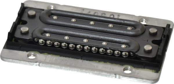 THK - 66mm L x 42mm W x 2.3mm H, 40mm Transverse Hole Spcg, 34mm Lateral Hole Spcg, Slidepack FBW - M4x0.7 Hole, 0.59 kn Static Load Rating - Exact Tool & Supply