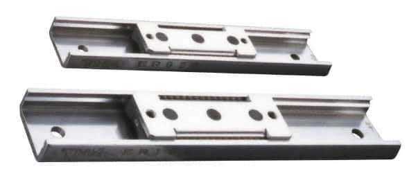 THK - 22mm Block L x 0.5mm H, 7mm Lateral Hole Spcg, Linear Pack ER Assembly - M2x1.3 Block Hole, 80mm Rail L x 13mm W x 4mm H, 4.5mm Assembly H - Exact Tool & Supply