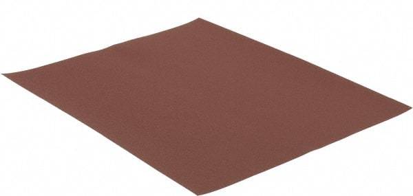 Value Collection - Crocus Sanding Sheet - 11" Long x 9" Wide, Fine Grade, J Weighted Cloth Backing - Exact Tool & Supply
