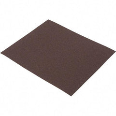 Norton - 80 Grit, Aluminum Oxide Sanding Sheet - 11" Long x 9" Wide, Medium Grade, J Weighted Cloth Backing - Exact Tool & Supply